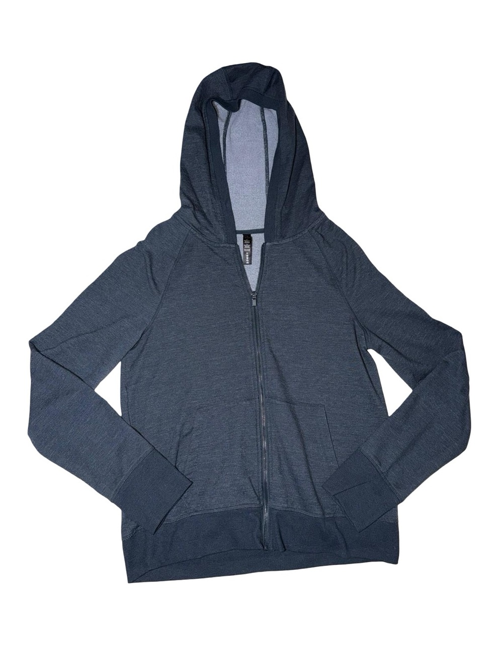 90 Degree By Reflex Men's Dark Navy Zip-Up Hoodie